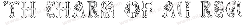 TH Charm of AU Regular字体转换